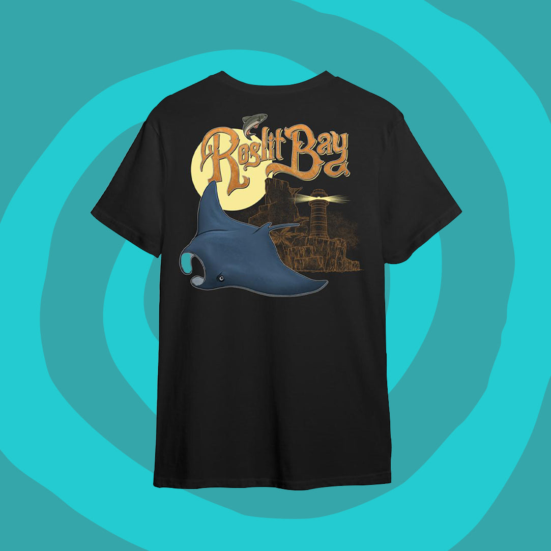 Fisch Tee - Roslit Bay Black