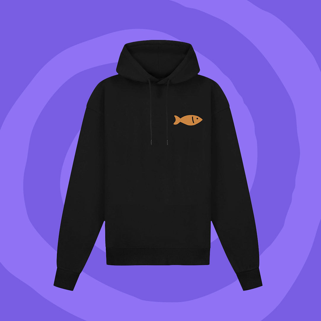 Fisch Hoodie - Roslit Bay Black